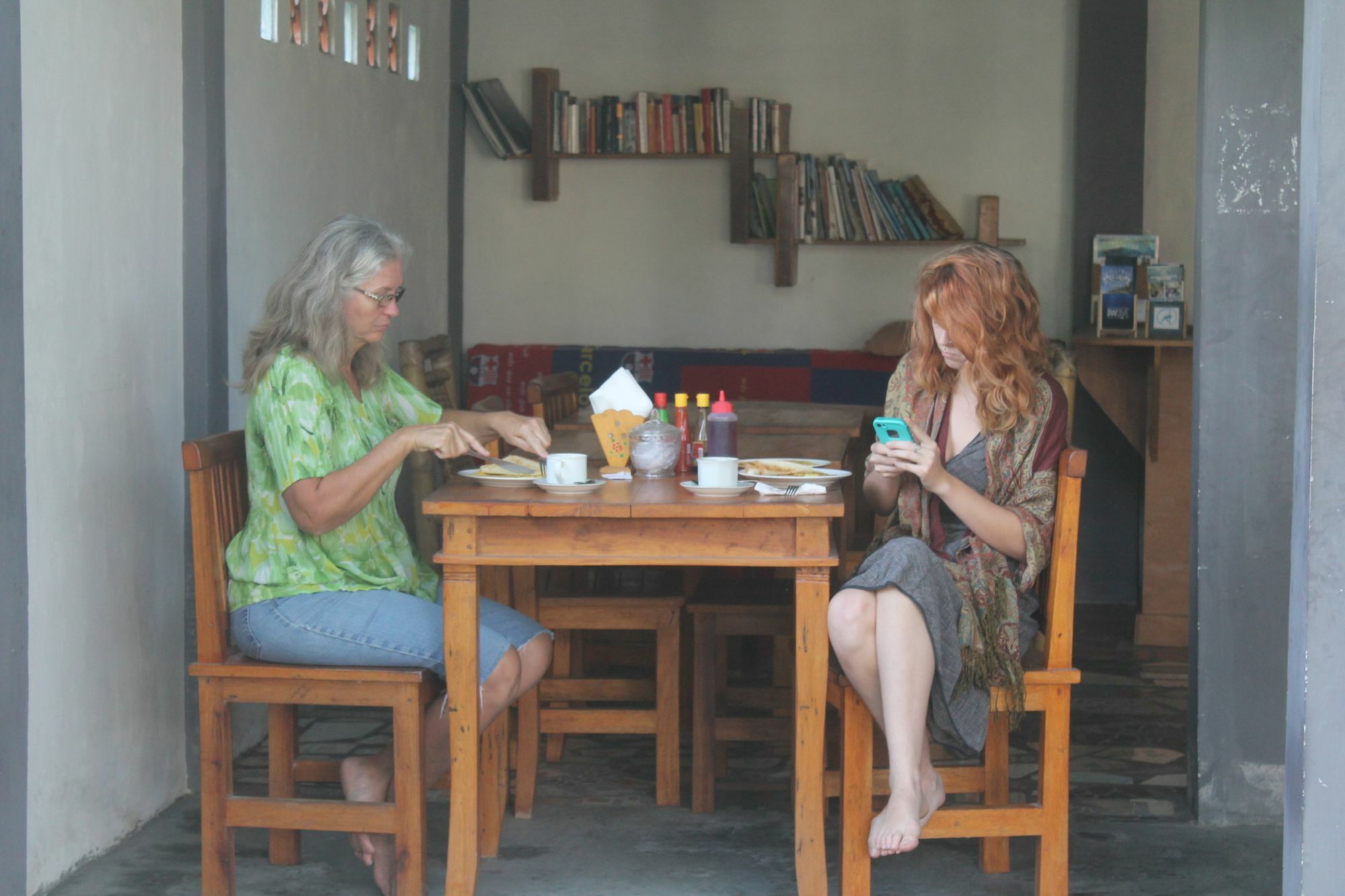 Santigi Homestay Гили Еър Екстериор снимка